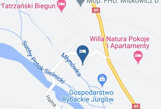 Tatrzanski - Pokoje Goscinne U Ady Maps