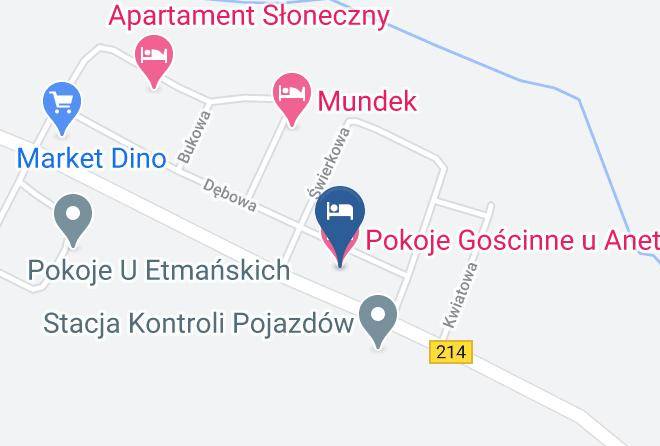 Leborski - Pokoje Goscinne U Anety Maps