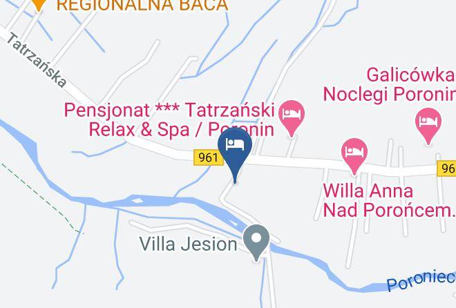 Tatrzanski - Pokoje Goscinne U Gordona Maps