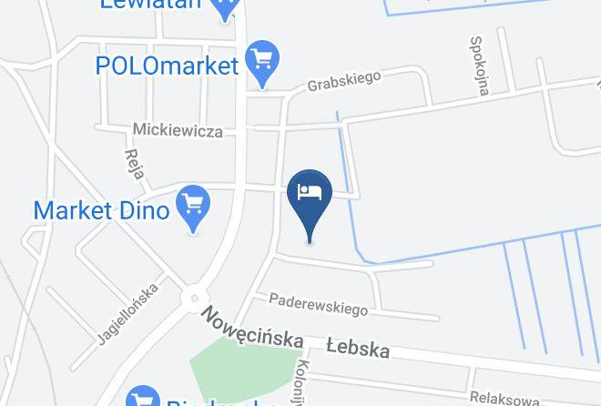 Leborski - Pokoje Goscinne U Marynarza Maps