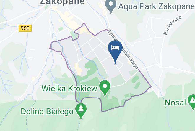 Pokoje Goscinne U Tomasza Map