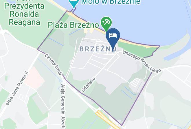 Pokoje Goscinne W Gdansku Map