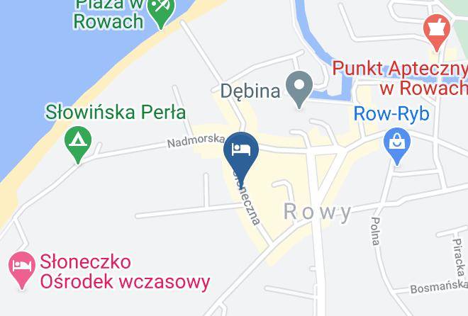 Slupski - Pokoje Goscinne Zagiel Maps