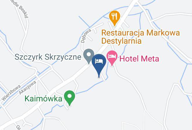 Bielskonty - Pokoje Goscinne Zbojnik Noclegi Maps