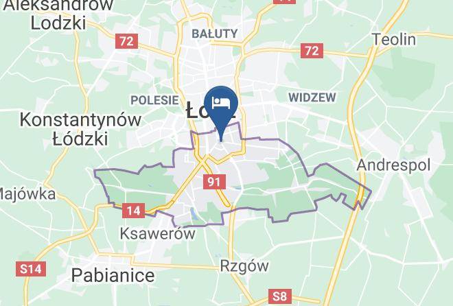 Lodz - Pokoje Hotelowe Wyzszej Szkoly Informatyki I Umiejetosci W Lodzi Maps