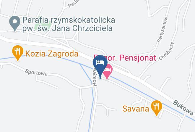 Cieszynski - Pokoje Kaprys Maps