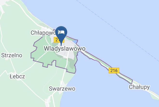Pokoje Krystyna Wladyslawowo Map