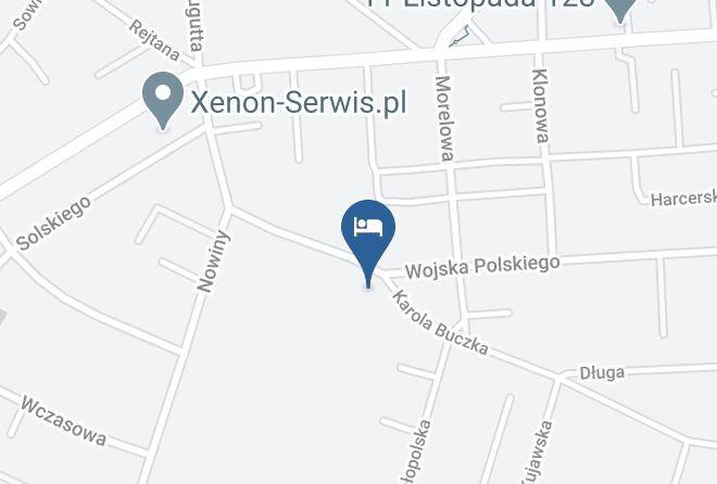 Poznanski - Pokoje Lubon Maps