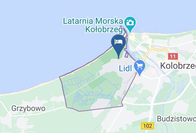 Kolobrzeski - Pokoje Monika Maps