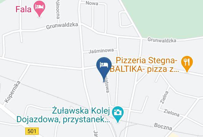 Nowodworski - Pokoje Morska Syrenka Maps