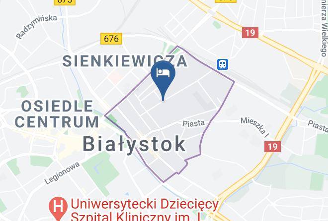 Bialystok - Pokoje Na Bojarach Maps