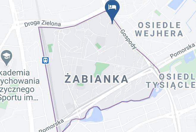 Gdansk - Pokoje Na Granicy Sopotu Maps