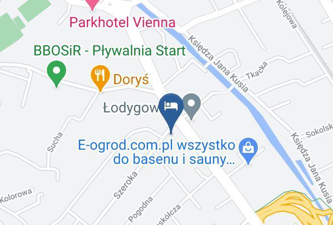 Bielsko Biala - Pokoje Na Szerokiej Maps