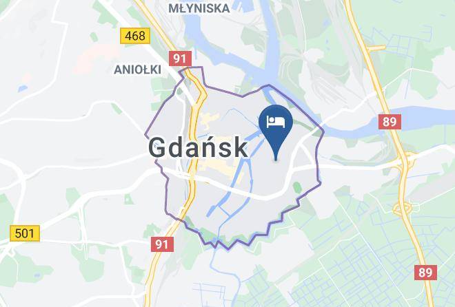 Gdansk - Pokoje Nad Motlawa Maps