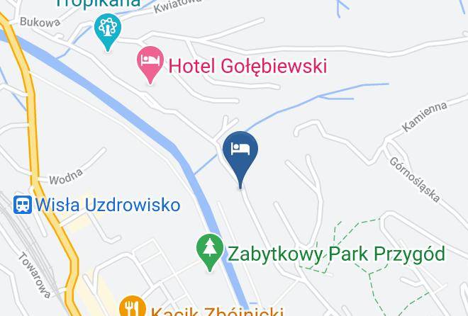 Cieszynski - Pokoje Nad Wisla Maps