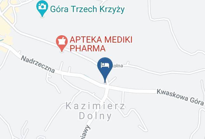 Pokoje Nadrzeczna 45 Map