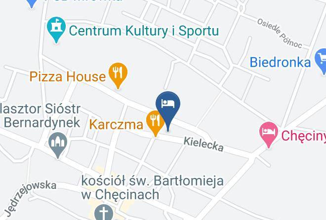 Kielecki - Pokoje Noclegi Maps