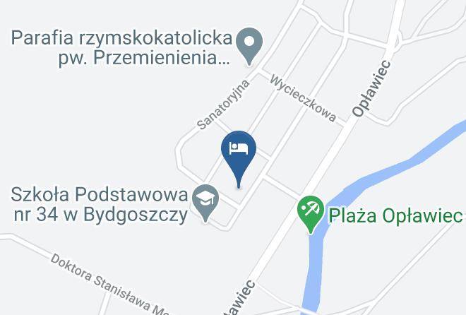 Bydgoszcz - Pokoje Oplawiec Bydgoszcz Maps