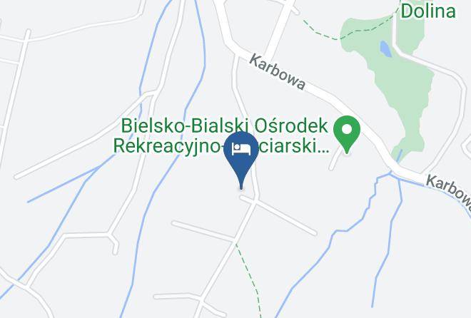 Bielsko Biala - Pokoje Pod Debowcem Maps