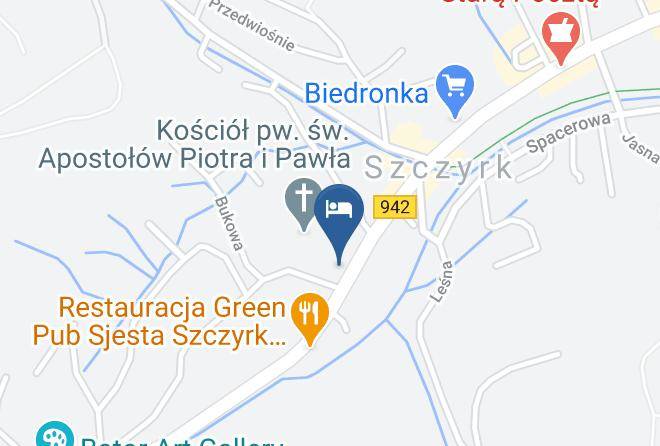 Bielskonty - Pokoje Przy Mysliwskiej Maps