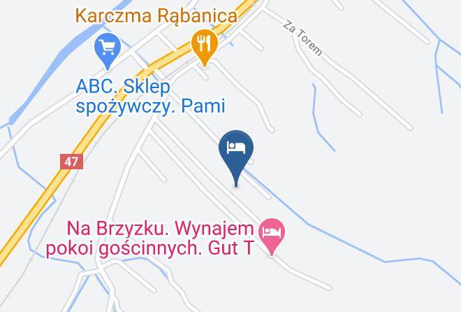 Tatrzanski - Pokoje Rafacz Maps