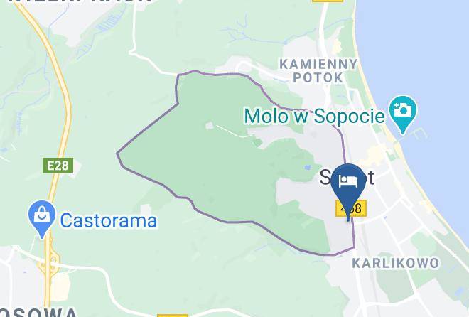 Sopot - Pokoje Sopot Sopotel Maps