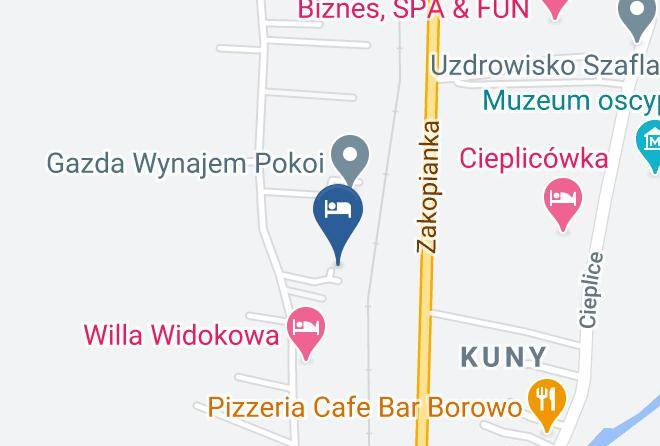 Nowotarski - Pokoje U Gosi Maps
