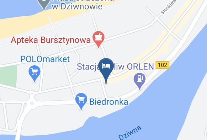 Kamienski - Pokoje U Hanki Maps