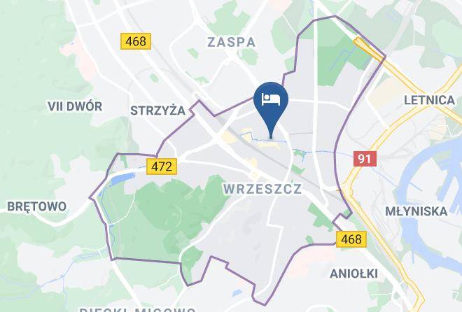 Gdansk - Pokoje Wrzeszcz Konrada Wallenroda Maps