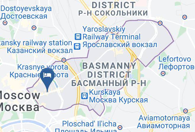 Moscow - Pokrovskiy Dom Maps