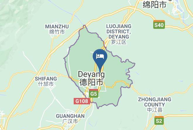 Deyang - Polai Youpin Hotel Maps