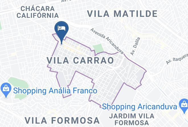 Sao Paulo Carrao - Polar Rio Hotel Maps