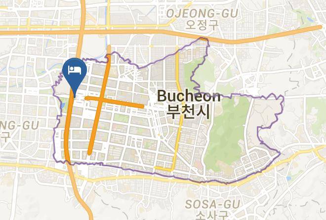 Bucheonsi - Polaris Hotel Maps