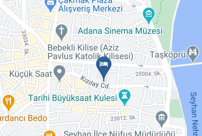 Seyhan - Pinar Elite Hotel Maps