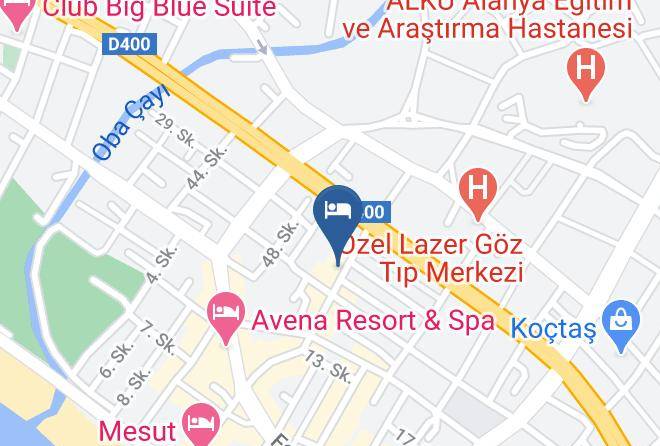 Alanya - Polat Tatil Evleri Maps