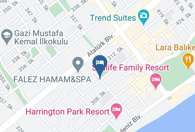 Konyaalti - Polen Hotel Maps