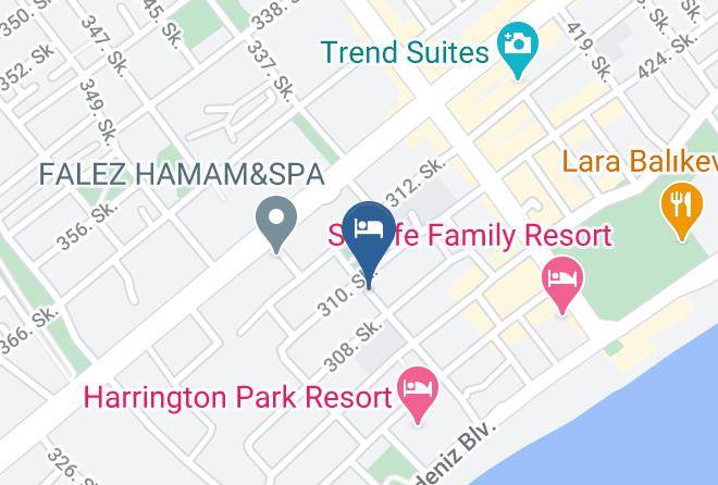 Konyaalti - Polen Otel Maps