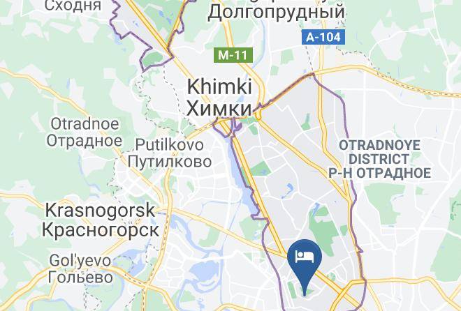 Moscow - Polina Osipenko Street Moscow Maps
