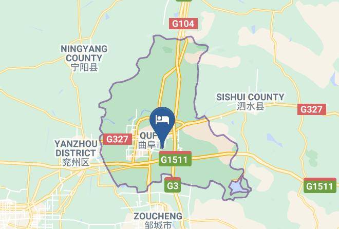 Jining - Political Moral Education Training Center Maps