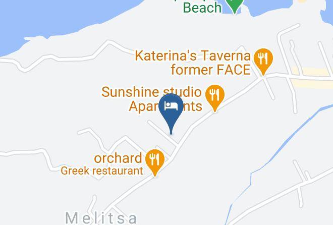 Kerkira - Polixeni Hotel Corfu Maps