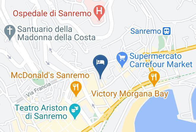 Imperia - Pollon Inn Sanremo Maps