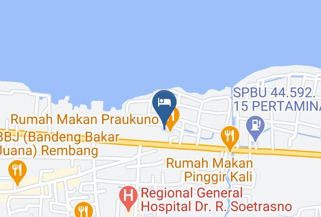 Rembang Regency - Pollos Hotel & Gallery Maps
