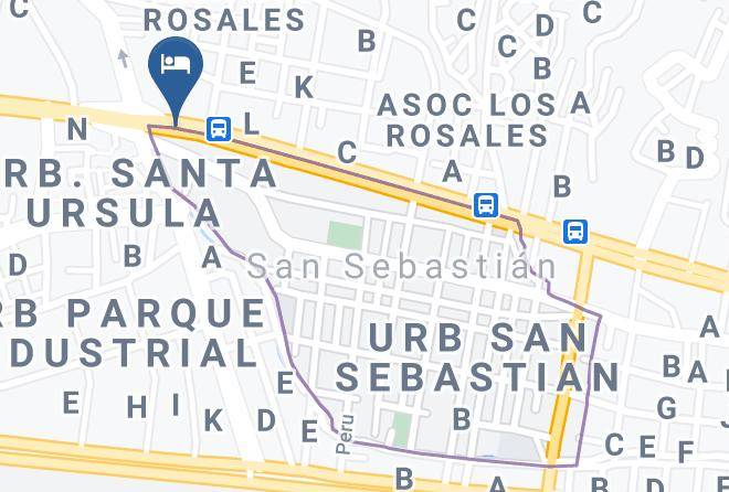 San Sebastian - Polo Corporativo San Sebastian Maps
