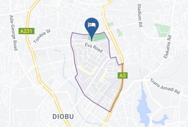 Port Harcourt - Polo Court Hotel Maps