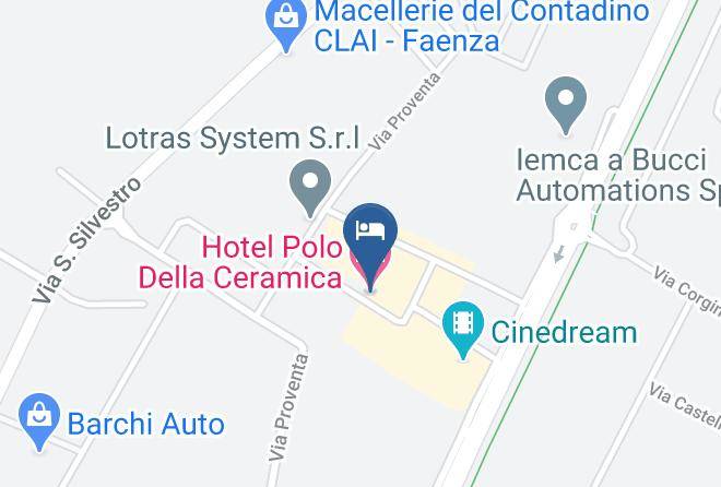Ravenna - Hotel Polo Della Ceramica Maps
