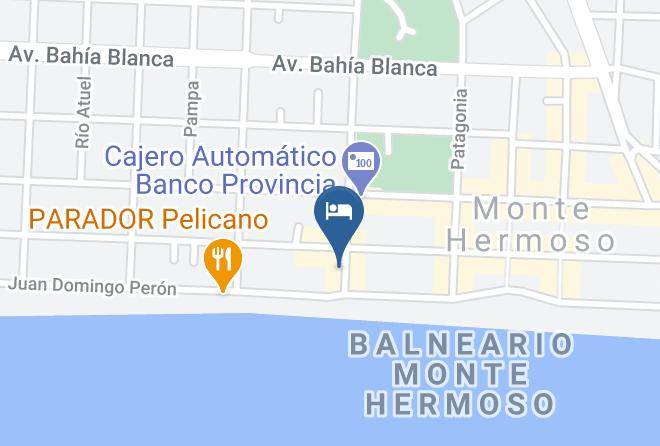Monte Hermoso - Polo Hotel Maps