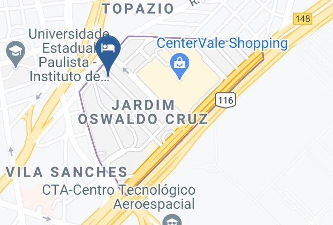 Sao Jose Dos Campos - Polo Hotel Maps