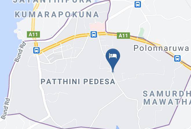 Anuradhapura - Polonnaruwa Indika Guest Maps