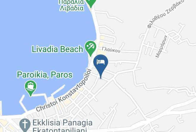 Paros - Polos Hotel Paros Maps