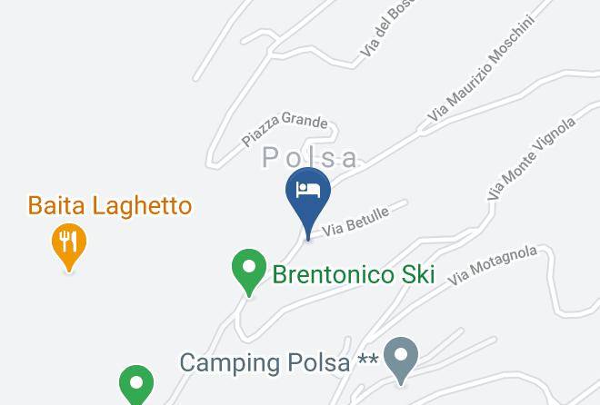 Trento - Polsa Di Brentonico Maps